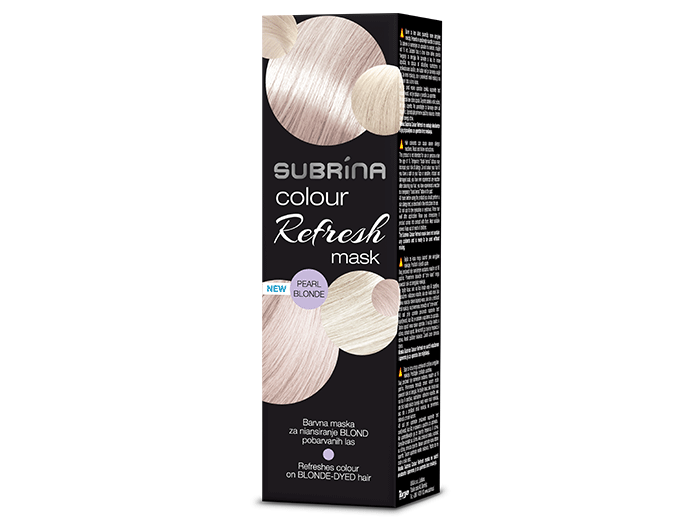 Maska Refresh Perłowy Blond